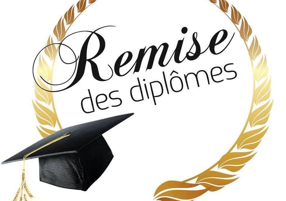 REMISE DES DIPLOMES