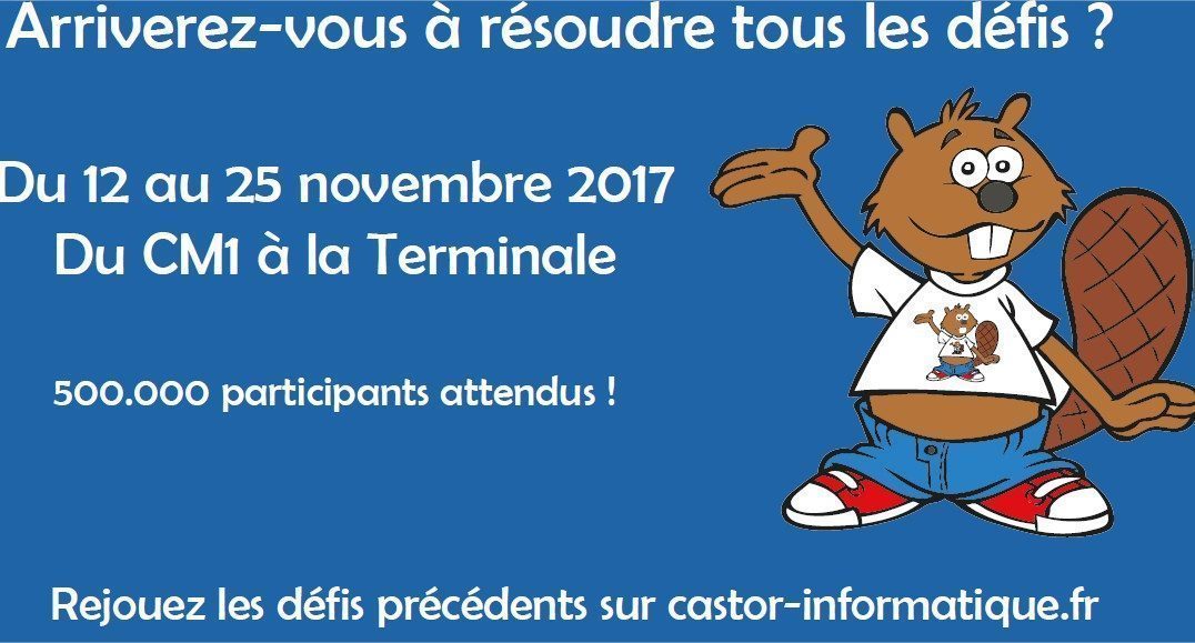 Concours Castor informatique