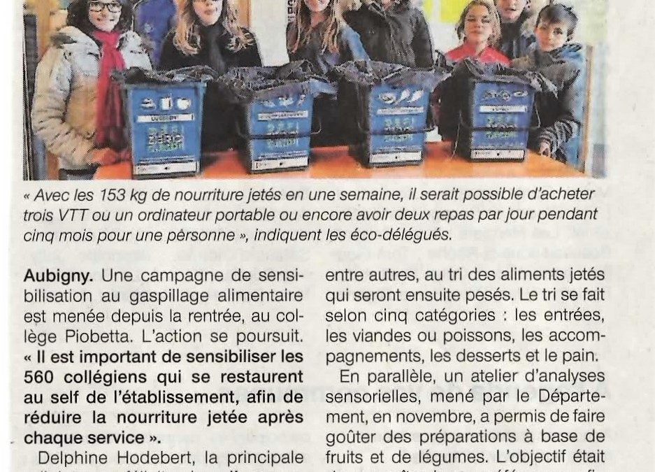 Gaspillage alimentaire