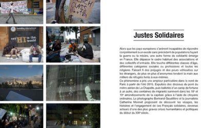 Exposition -Juste Solidaires- sur les migrants