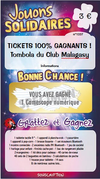 Tombola Club Malagasy